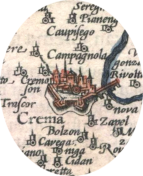 Cremae Ager map 1598